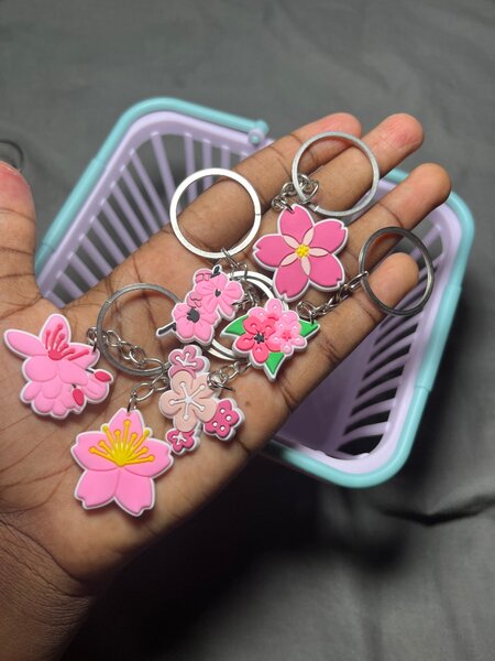 Porte-clés Fleurs Sakura