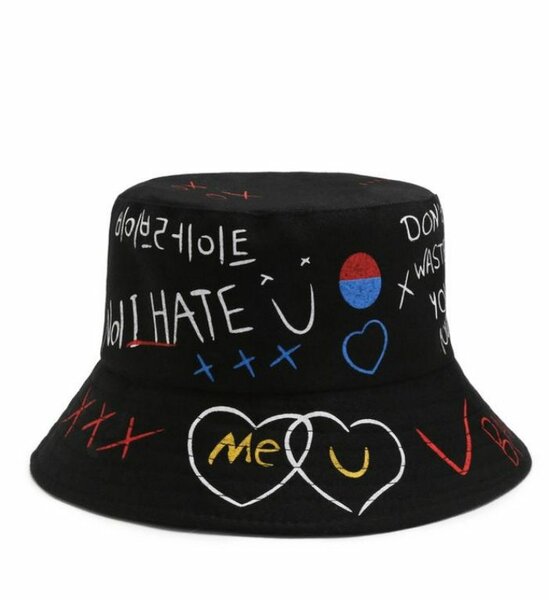 Bob Noir Unisexe Graffiti