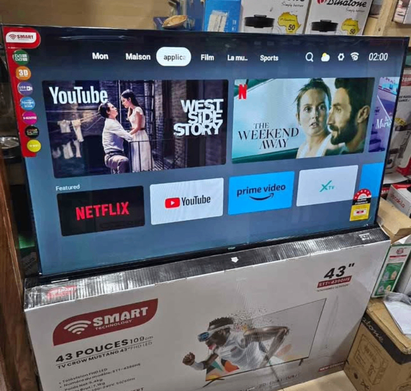 Smart TV 43" LED UHD