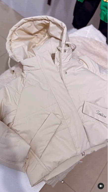 Деми куртка Айвори 