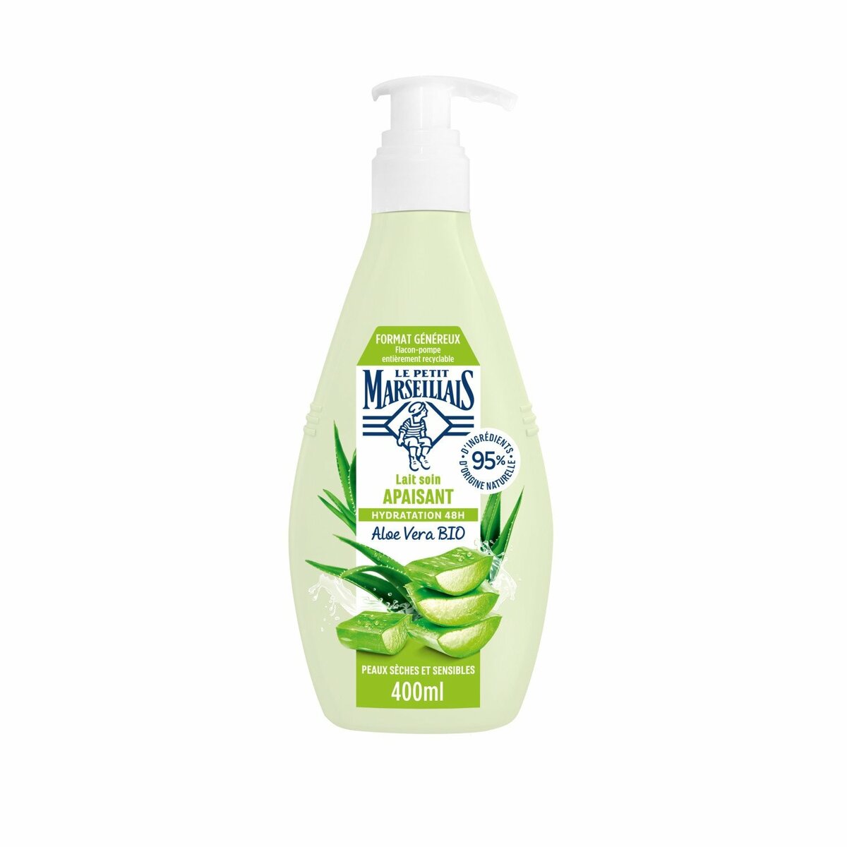 Lait Apaisant Aloe Vera 400ml