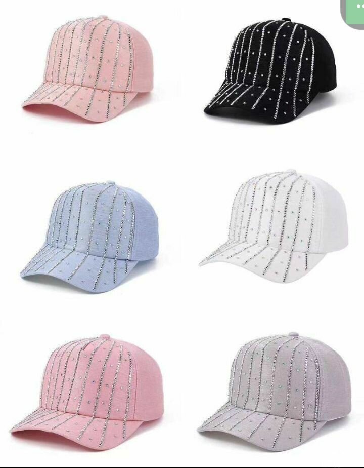 Casquettes strass tendance