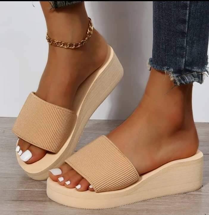 Ice cream Platform slippers 