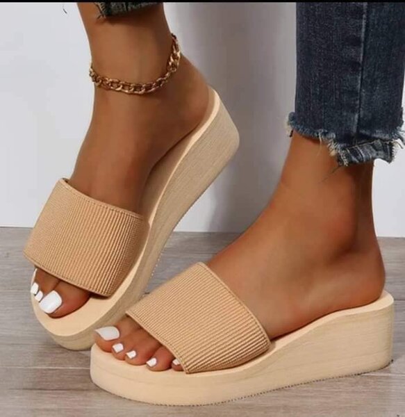 Ice cream Platform slippers 