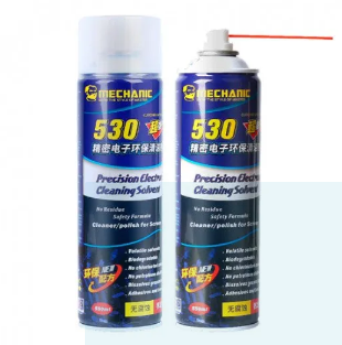 Original 530 Electronic Contact Flux LCD Mother Board Circuit Board Cleaning Solvent Cleaner Electronics 550ml