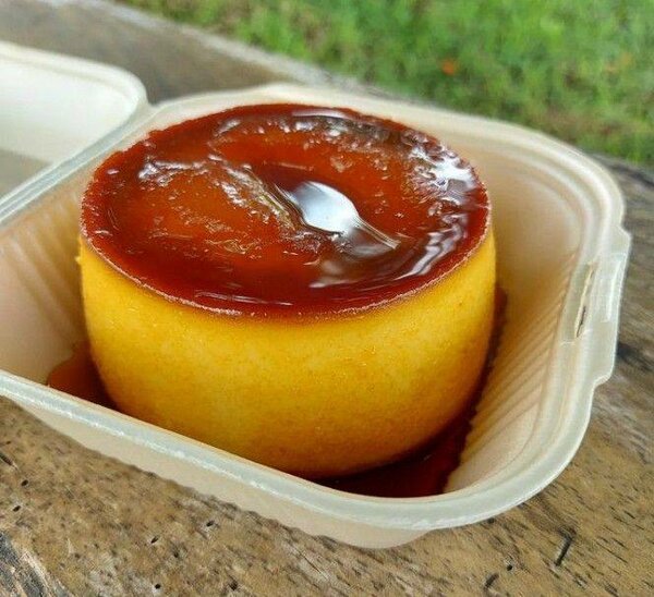 Délicieux flan caramel