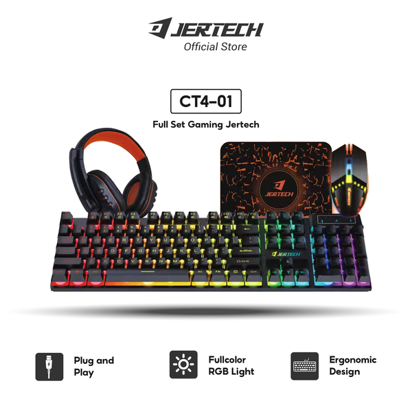 Set Gaming RGB JERTECH