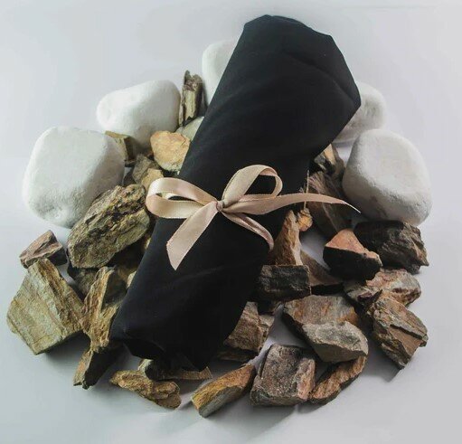 Hijab noir de Georgette