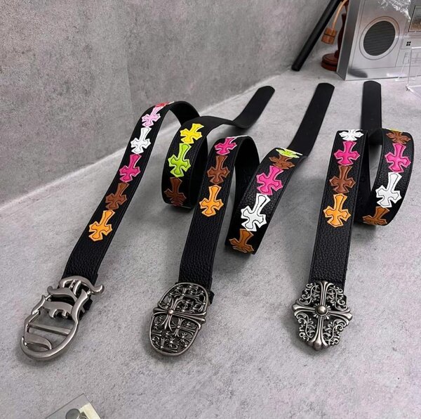 Ceinture Punk avec Boucle Métallique