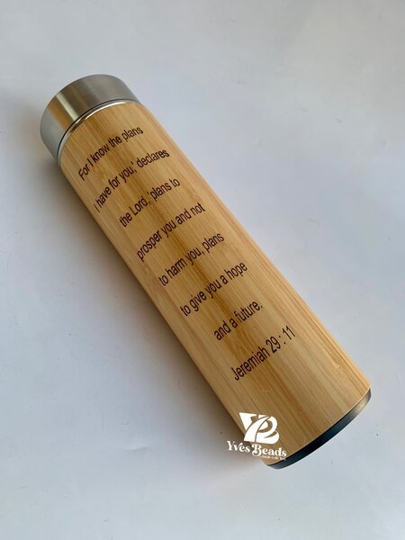 Bamboo bottle