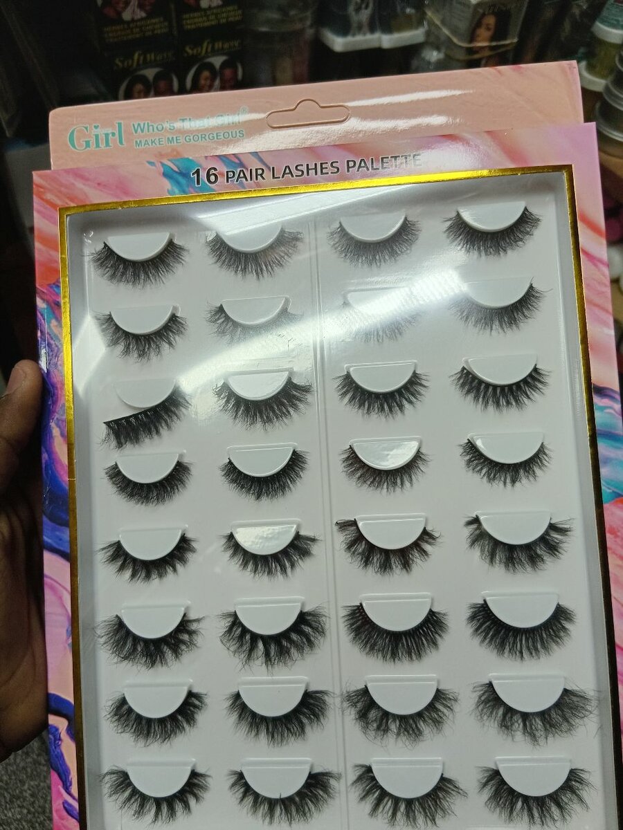 Palette de Faux Cils 16 Paires