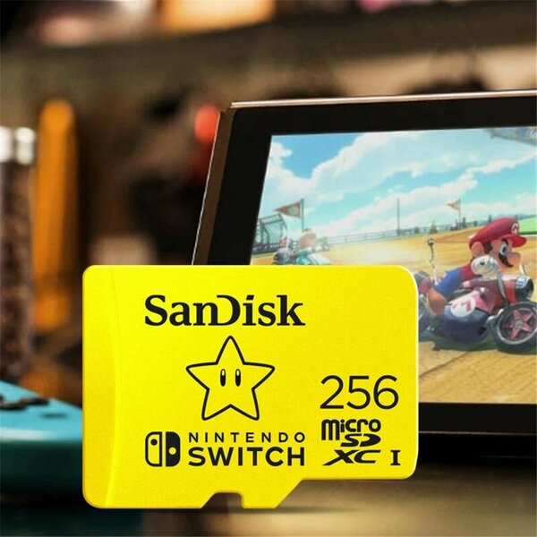 Carte MicroSD 256 Go Nintendo Switch