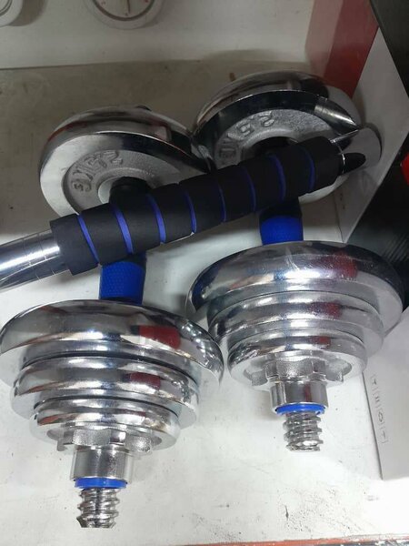 Haltères Ajustables en Acier