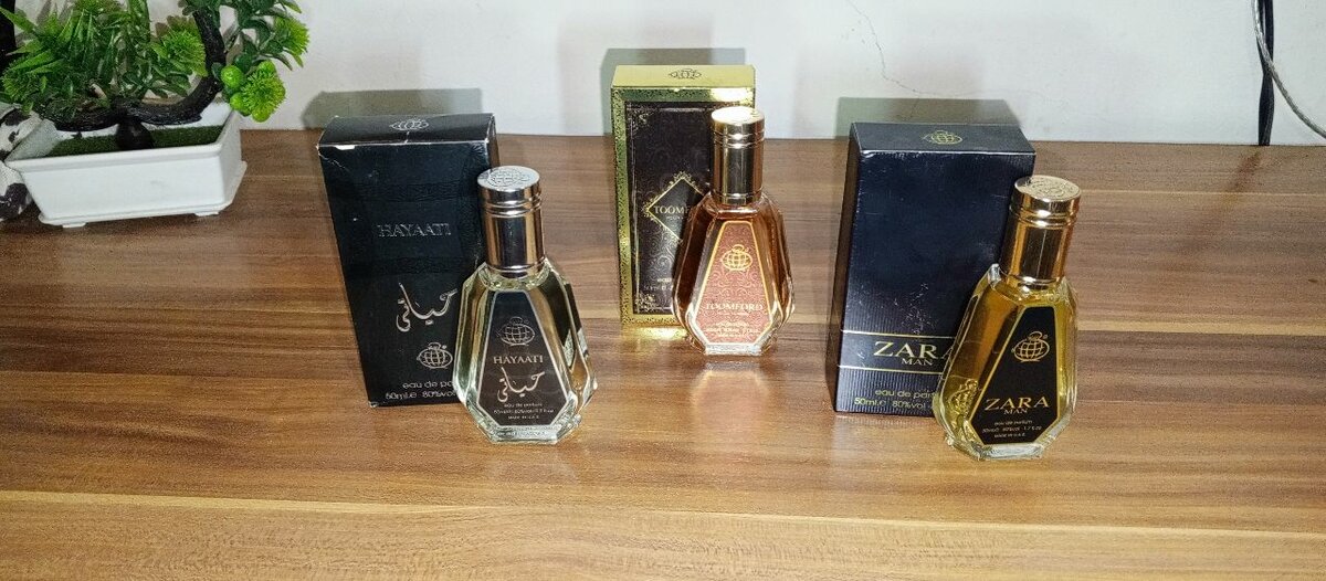 Fragrance world 50 mls perfumes