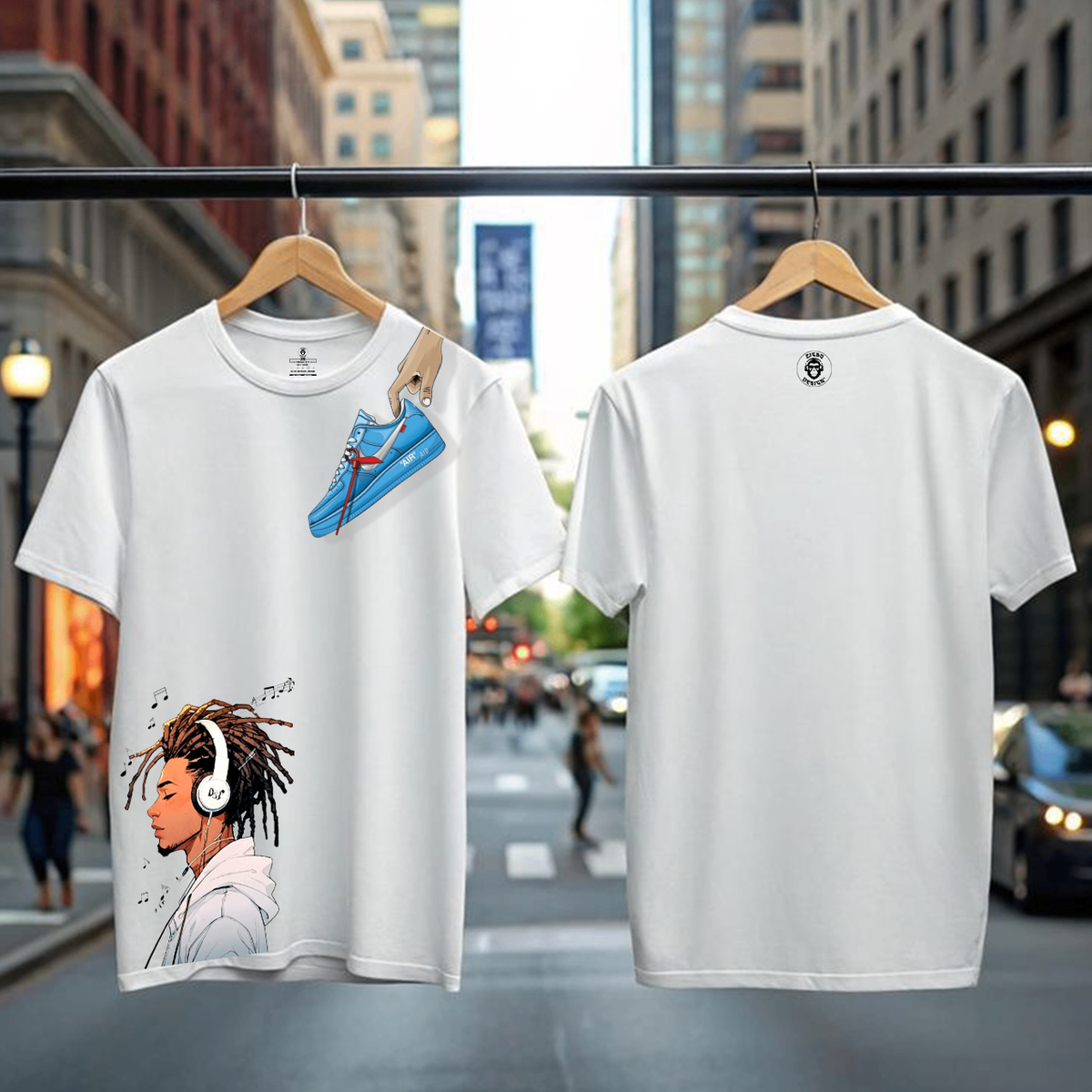 T-shirt graphique tendance