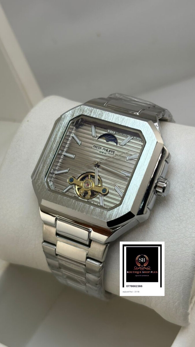 Montre Homme Acier Inoxydable