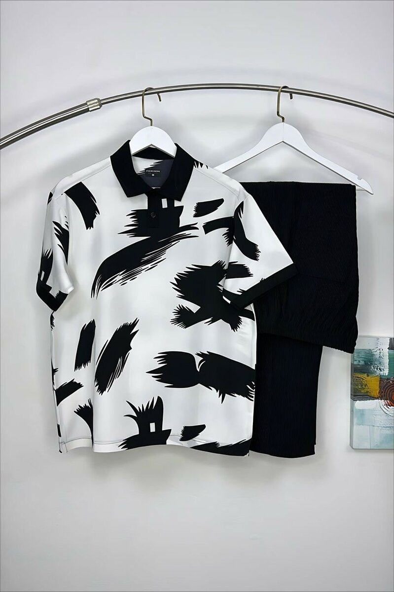 African exe. wear top and down