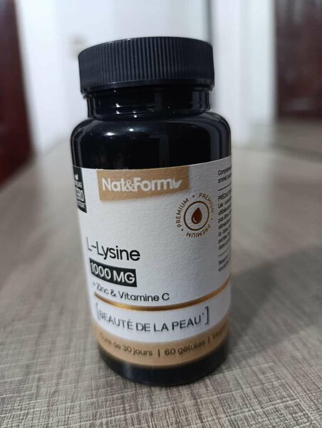 LYSINE 1000mg ( zin & vitamine C)