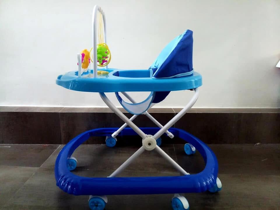 Trotteur Bébé Coloré et Sécurisé