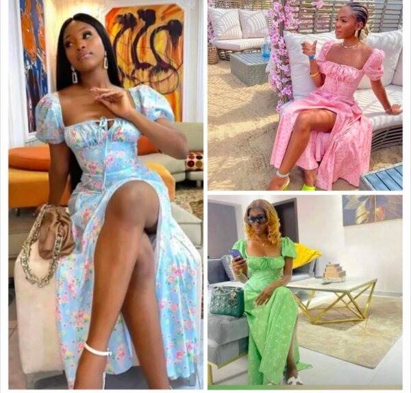 Robe Longue à Fleurs Élégante