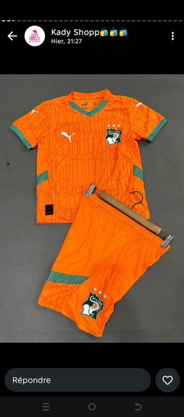 Maillots de football enfants