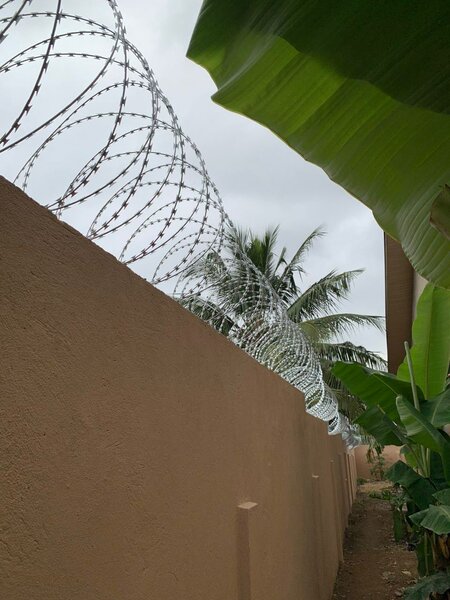 Razor fence Installation