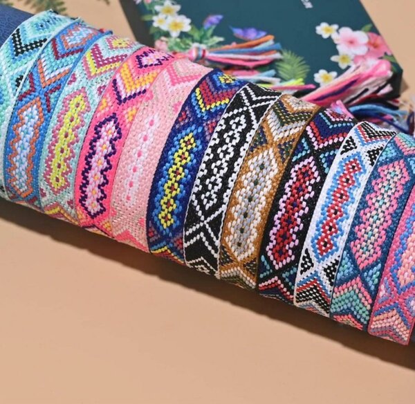 Bracelets tissés bohèmes