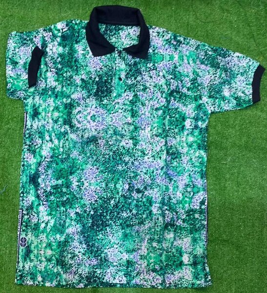 Polo imprimé tendance homme