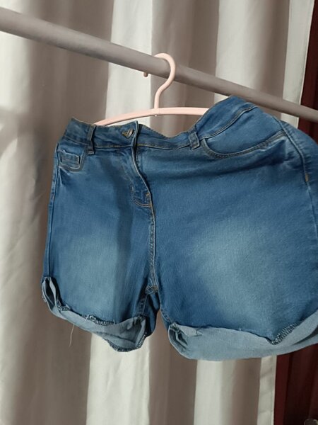 Short en jean décontracté