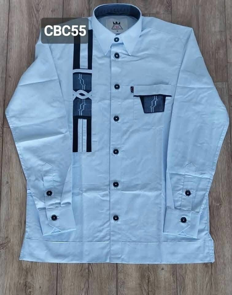 Chemise en coton pour hommes