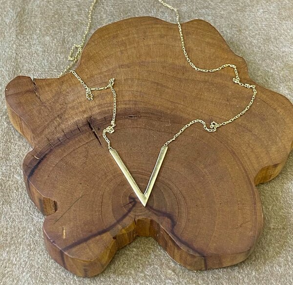 Цепь желтое золото 585