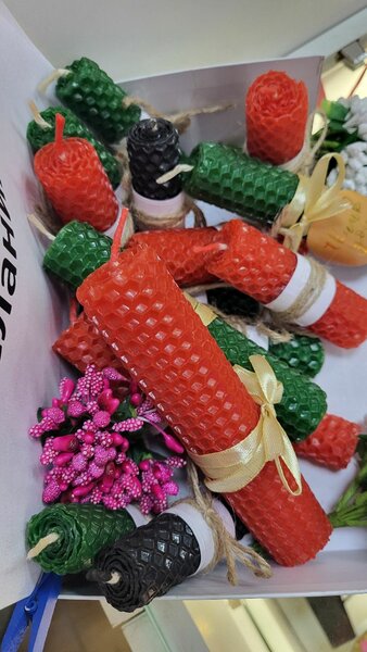 Свечи из натурального воска