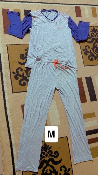 Pyjama femme corail carreaux M