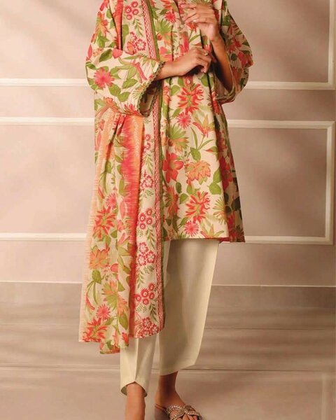 Lawn 3 piece suit
