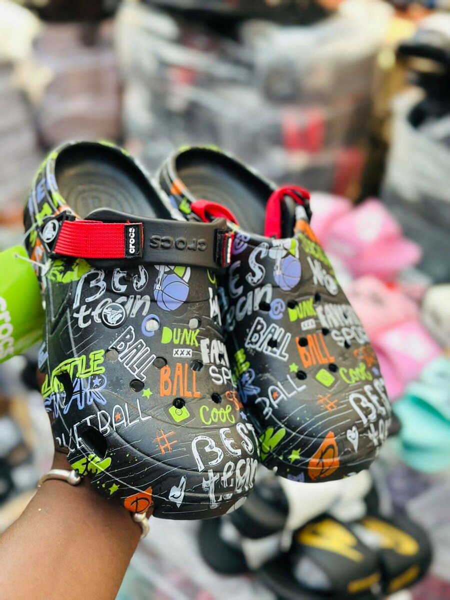 Sabots imprimés colorés