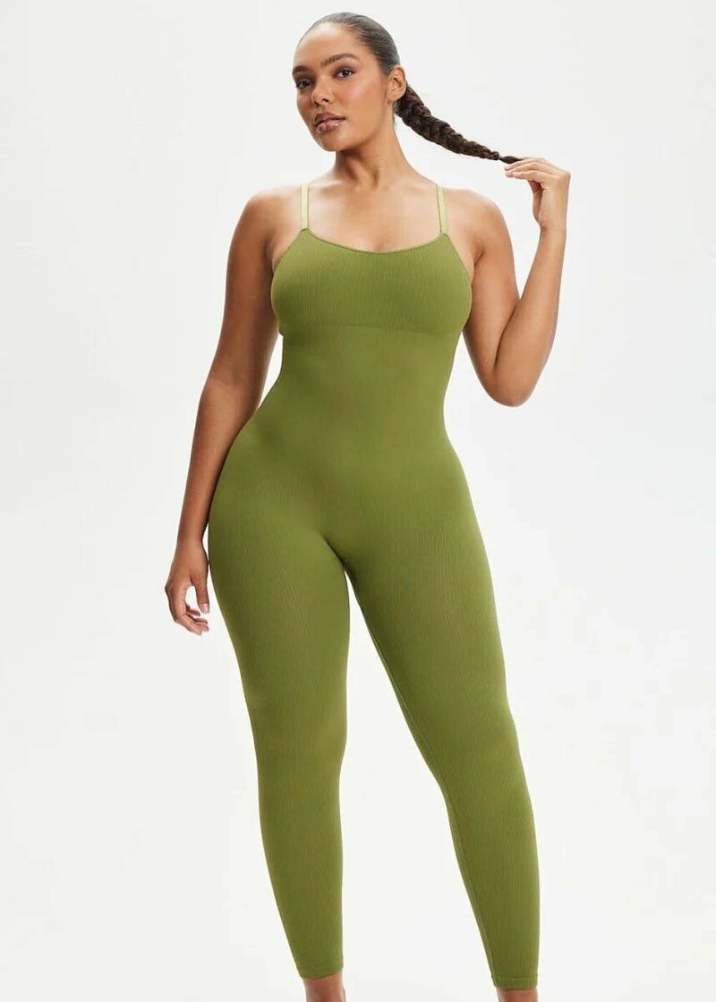 Seamless snatching jumpsuit
