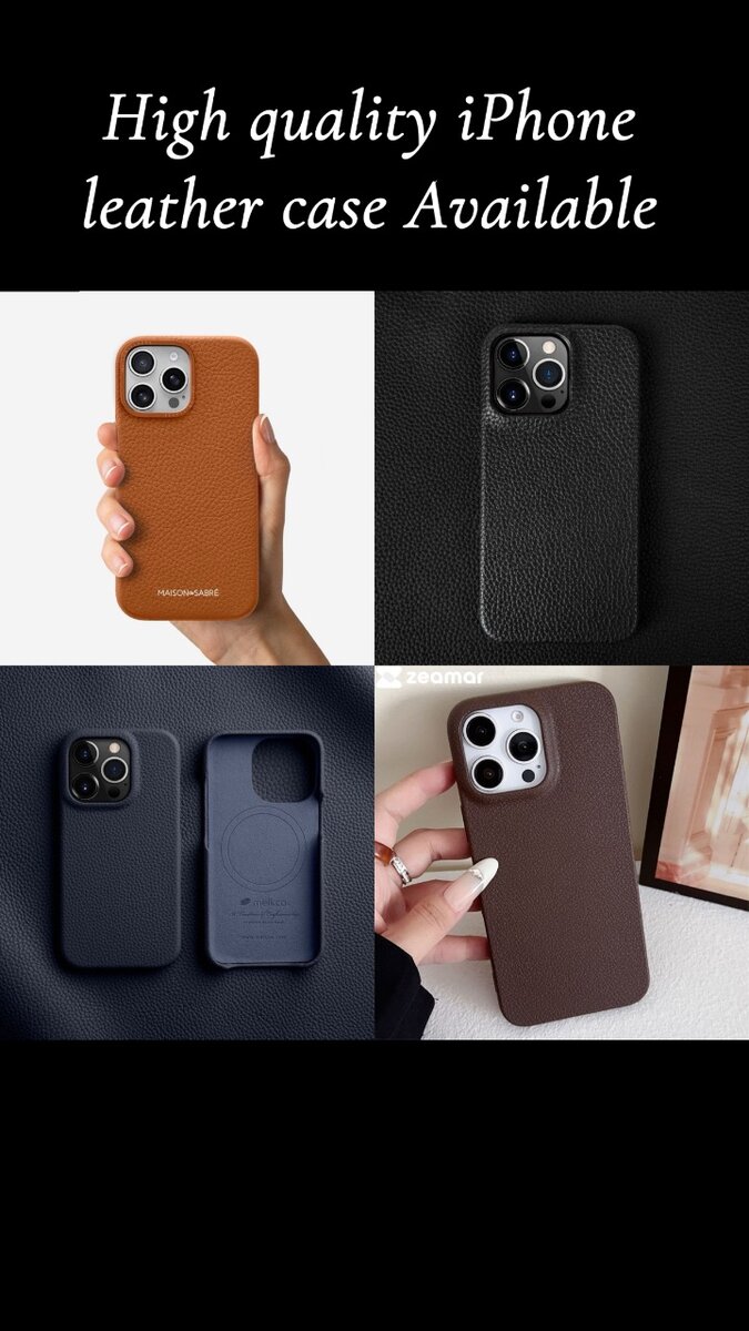 Original iPhone Leather case