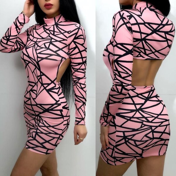 Robe dos ouvert sexy