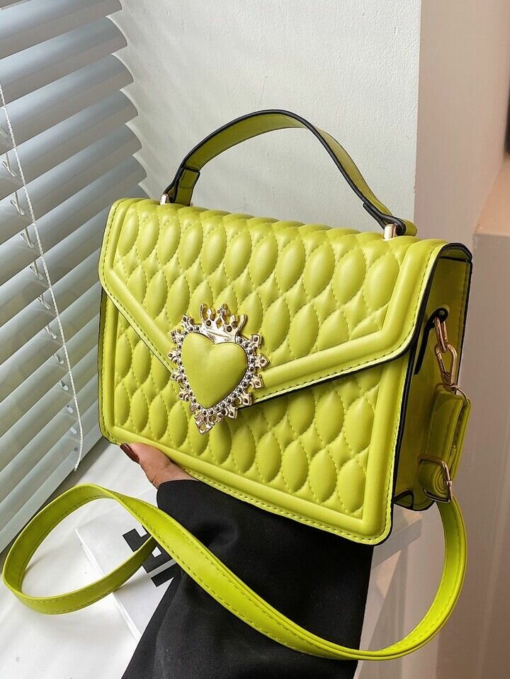 Sac à main vert élégant