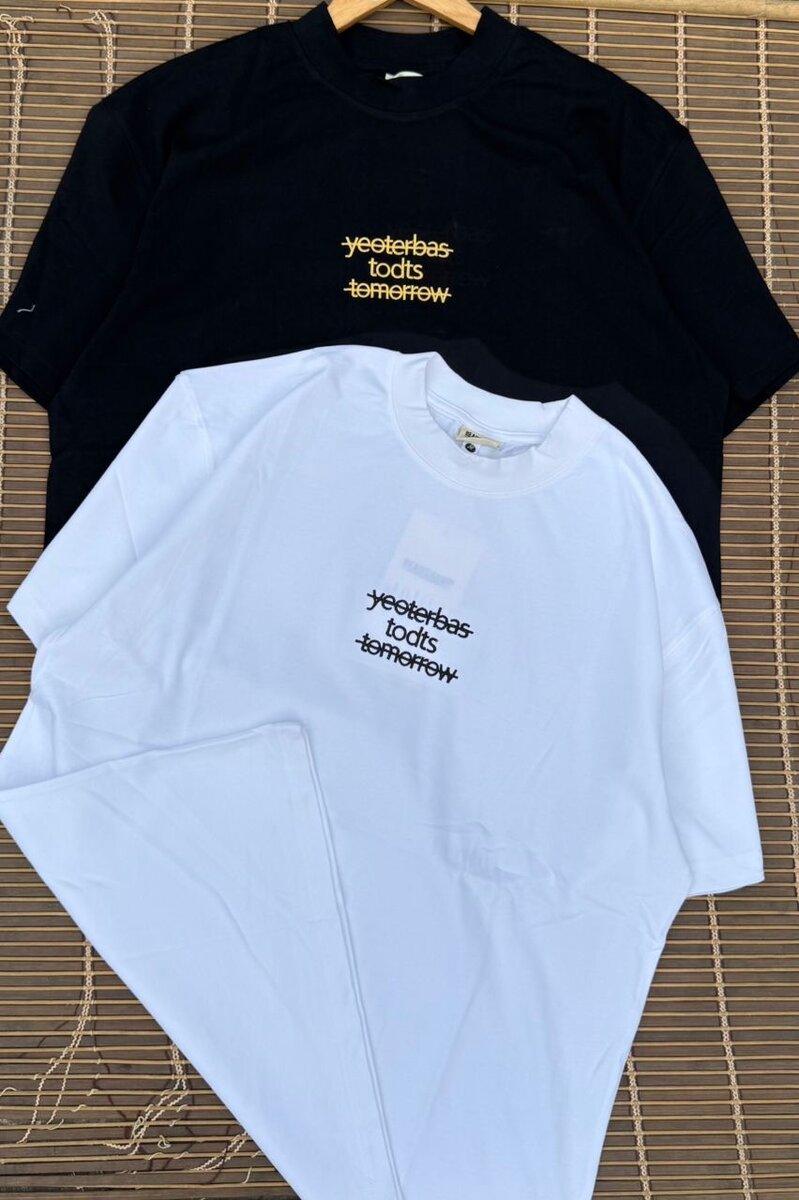 T-shirt imprimé mixte tendance