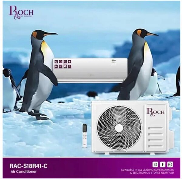 Split Inverter - Roch - 18000BTU - 2CV - RAC-S18R41-C