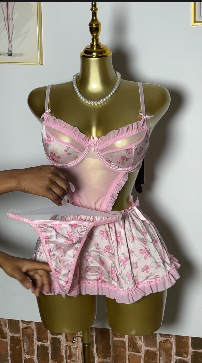 Ensemble lingerie coquette