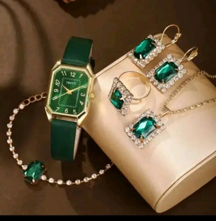 Montre Femme avec Ensemble de Bijoux