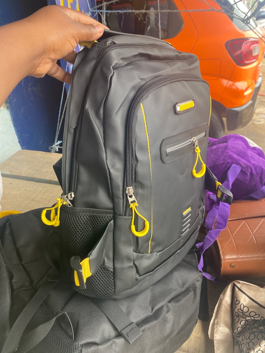 Stylish Black Backpack