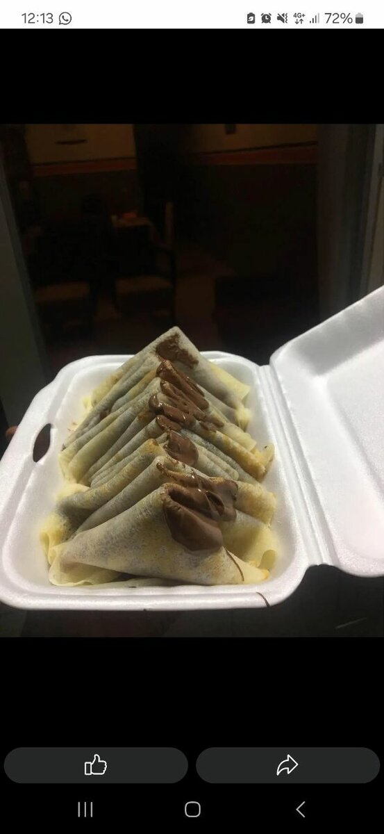 Crêpes au Nutella
