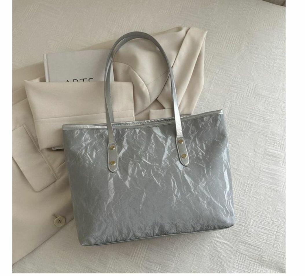 Simple Tote bag new fashion trendy woman's shoulder bag