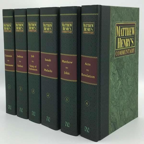 MATHEW HENRY COMMENTARY ON THE WHOLE BIBLE