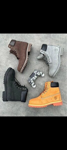 Bottes en cuir résistantes