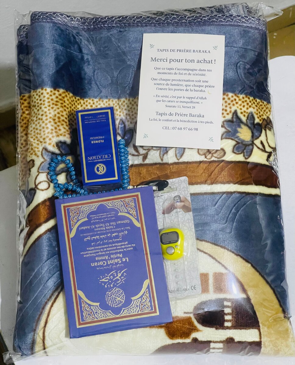 Tapis de prière velours