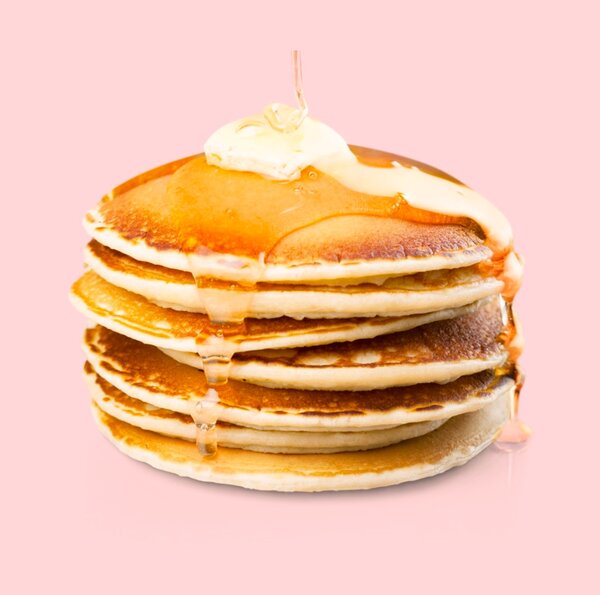 Crêpes moelleuses au sirop